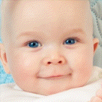 funny baby picture - funny face-angry