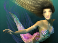 funny face - mermaid2