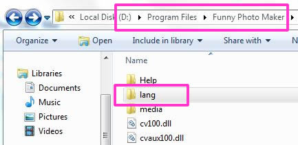 Funny Photo Maker program files